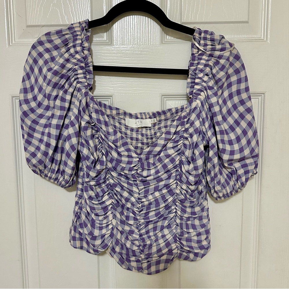 ASTR checkered top